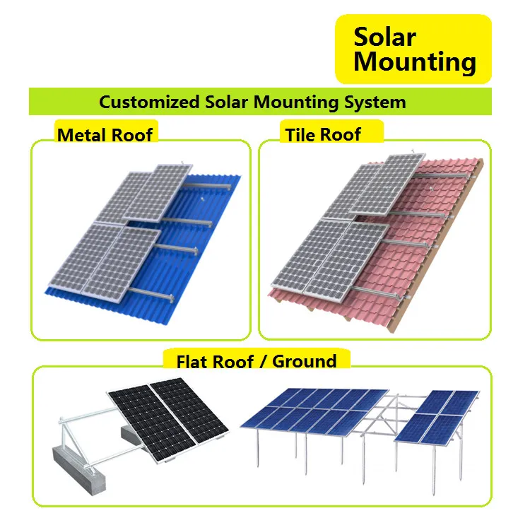 Low Price Good Performance 5kv Solar System Grid Solar Power Panel ...