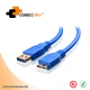 USB 3.0 Micro B to AM Gold plated cable for HDD Hard disk drive