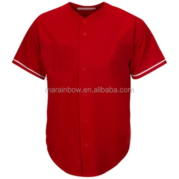 solid color baseball jersey