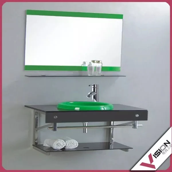 glass vanity wash basin
