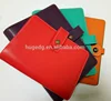 colorful pu leather file folder /check book holder with ring binder or not