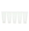 30g Clear cosmetic tubes, plastic squeeze tubes with plastic lids, PE tubes for cosmetic packaging