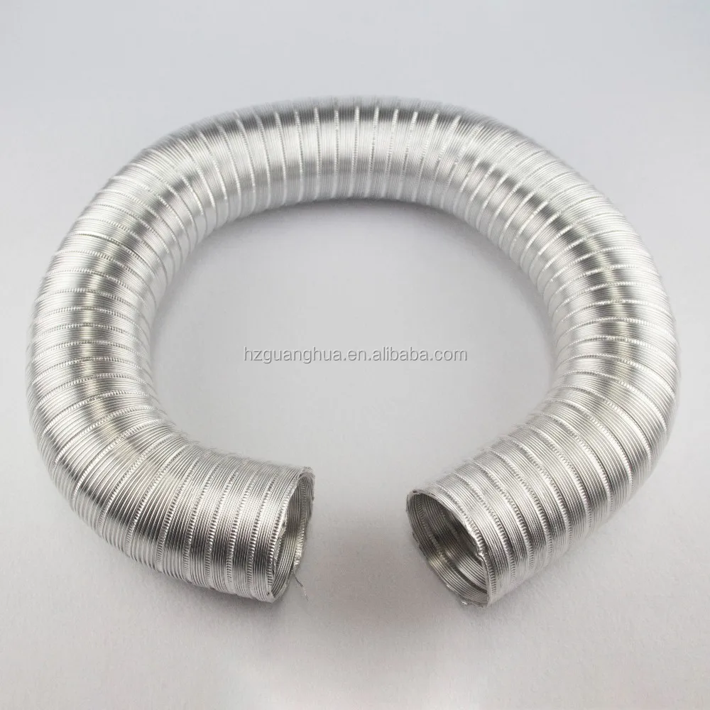 Semirigid Fire Retardant Aluminum Heat Resistant Flexible Air Duct