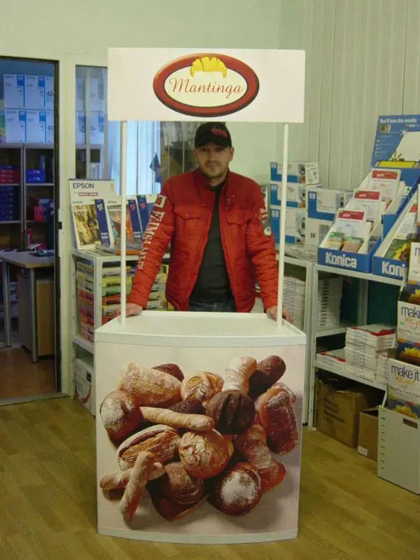 Promotion Sampling Table - ABS Sampling Booth & Desk Display