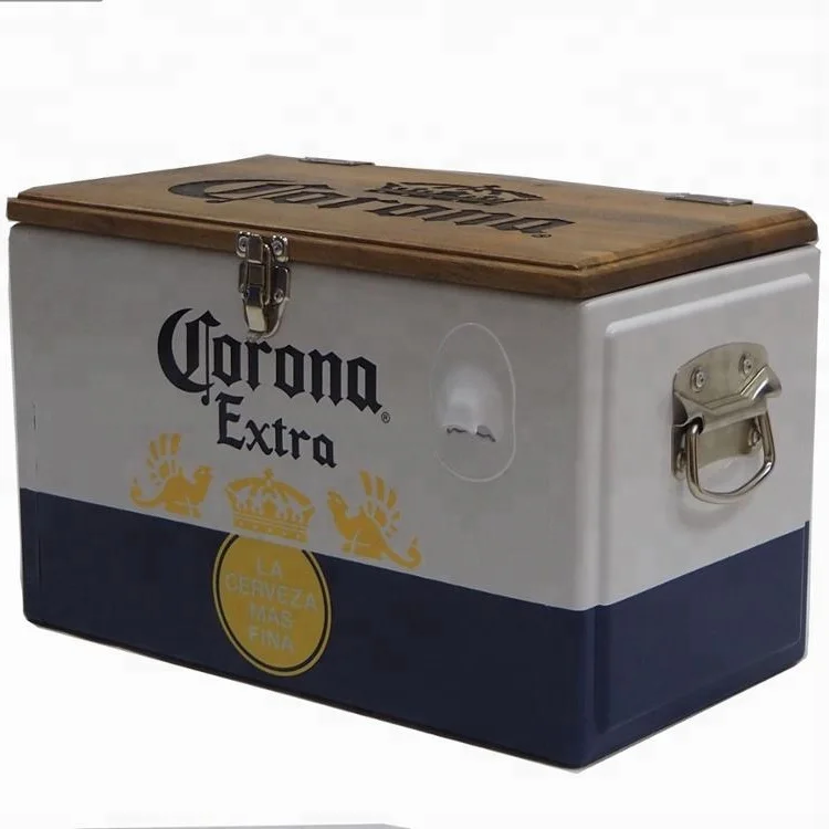 20l Corona Cooler Box,Corona Metal Cooler Box,Corona Ice Cooler Box