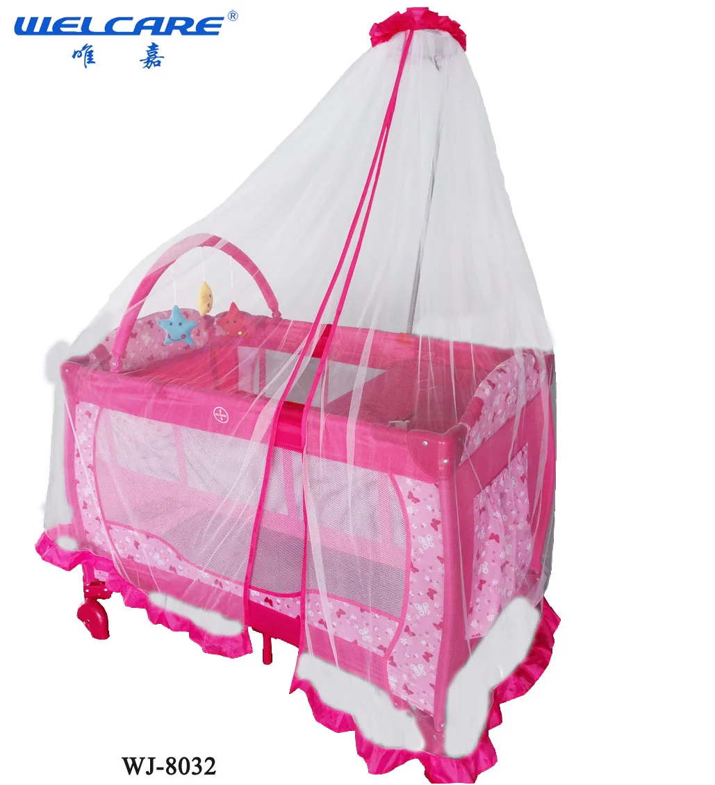 Pink Beautiful Mosquito Net Baby Luxury Playpen Buy Mosquito Net