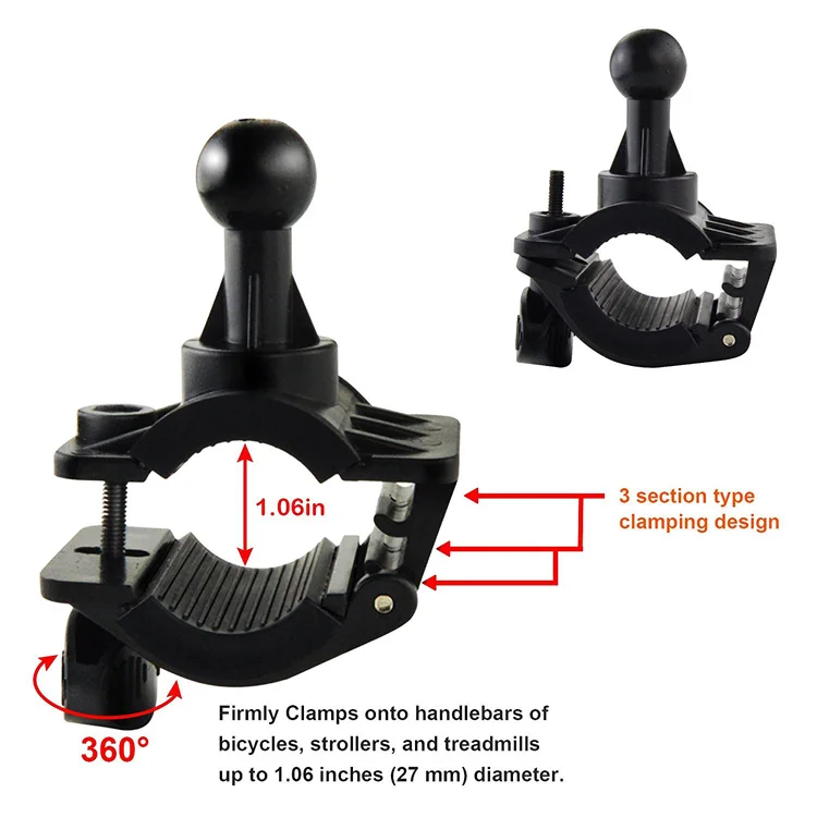 Double protect portable motorcycle handlebar mobile device bike phone holder for cell phone,bike phone holder stand,bike mount
