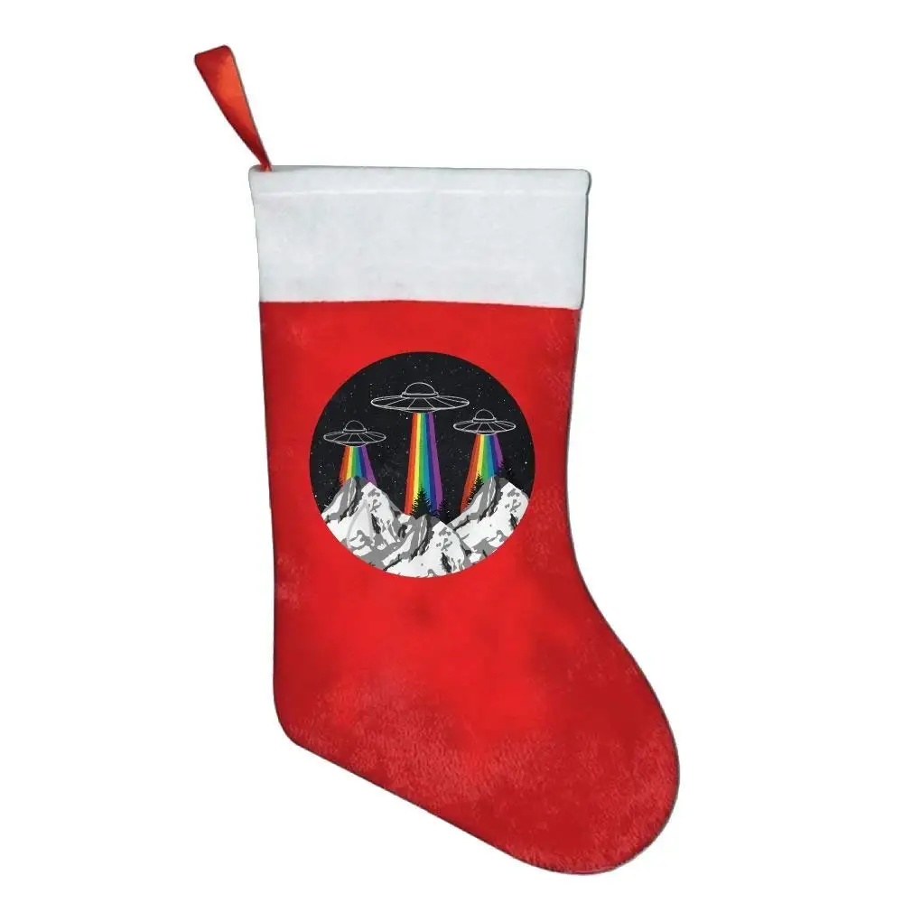 get quotations yishow rainbow ufo gay pride personalized christmas stocking - Gay Pride Christmas Decorations get quotations yishow rainbow ufo gay pride personalized christmas stocking - Gay Pride Christmas Decorations