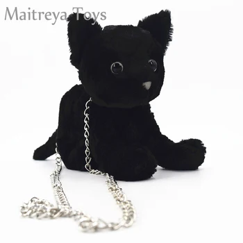 メタルチェーン最新ファッション女の子ぬいぐるみかわいい黒猫動物ショルダーバッグ Buy ぬいぐるみ猫バッグ 最新のファッションガールズバッグ ぬいぐるみバッグ Product On Alibaba Com