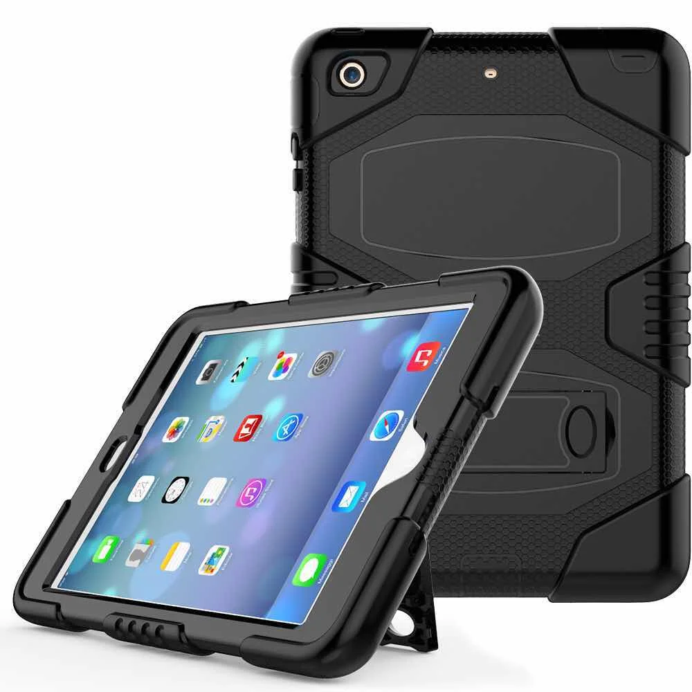 2017 Colorful Rugged Anti Throw Shockproof Stand Cover,For Ipad ...