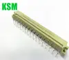 automotive bullet plug European socket right angled three rows din41612 connector pcb header