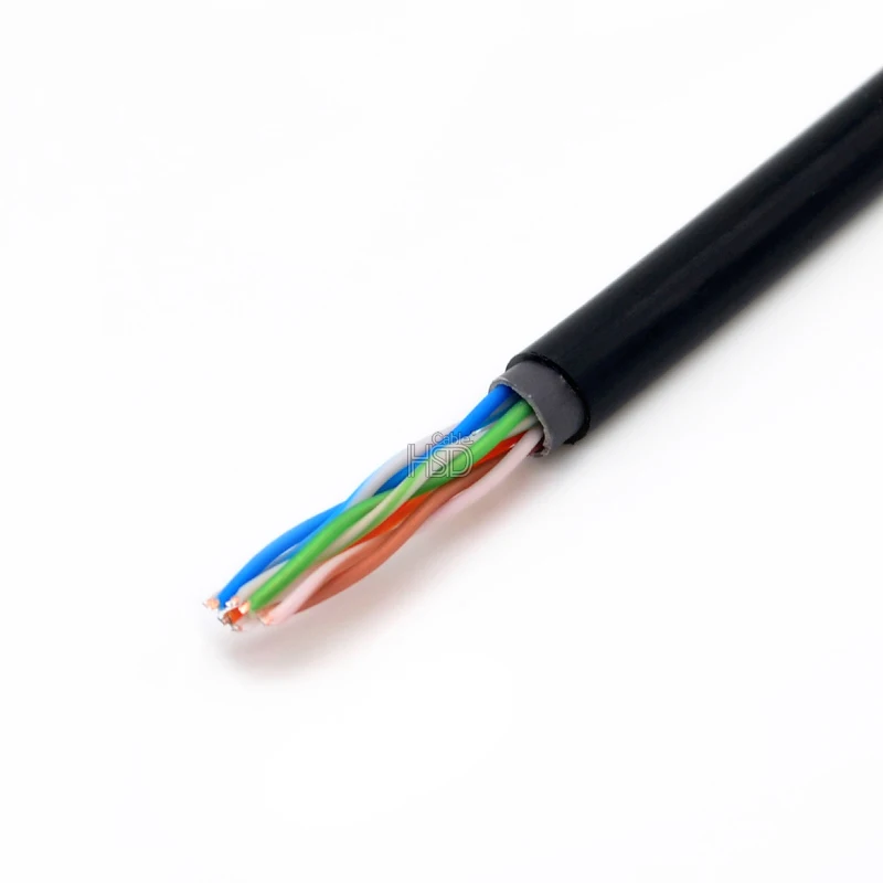 Cat5 Outdoor Cat5e Utp Cable Uv Rated Double Jacket Direct Burial Best