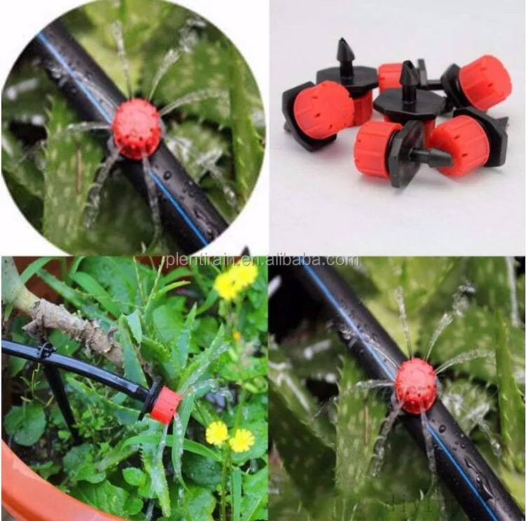Home Garden Irrigation Adjustable Button Dripper Buy Adjustable