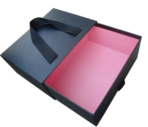 Wholesale Paper Gift Boxes With Drawer/handles,Paper Slide Boxes