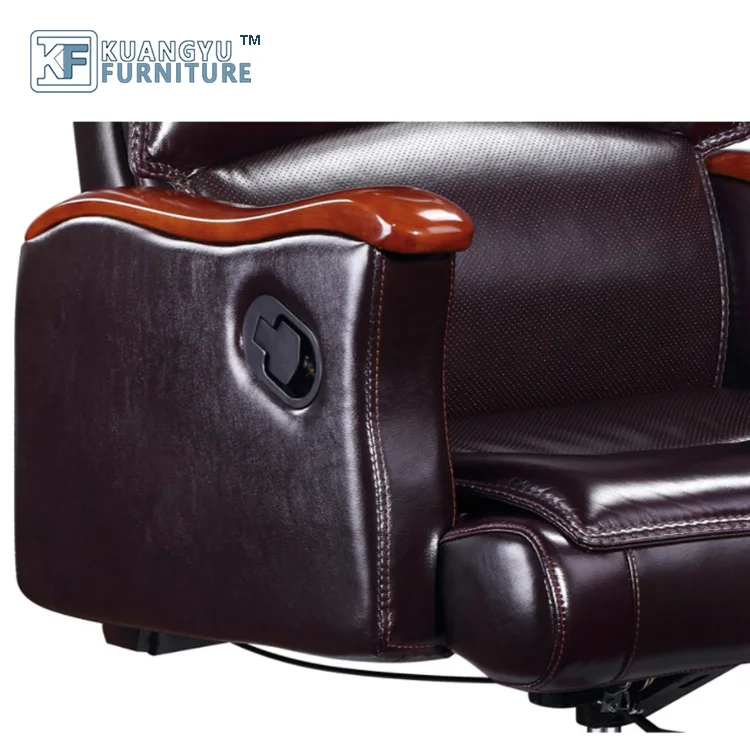 Luxury Most Comfortable High End Leather Executive Boss Metal Frame