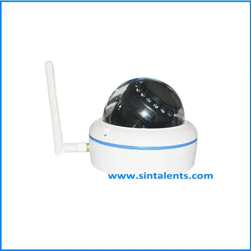Fake Dummy Imitation Dome Security Camera with Flashing Light LED