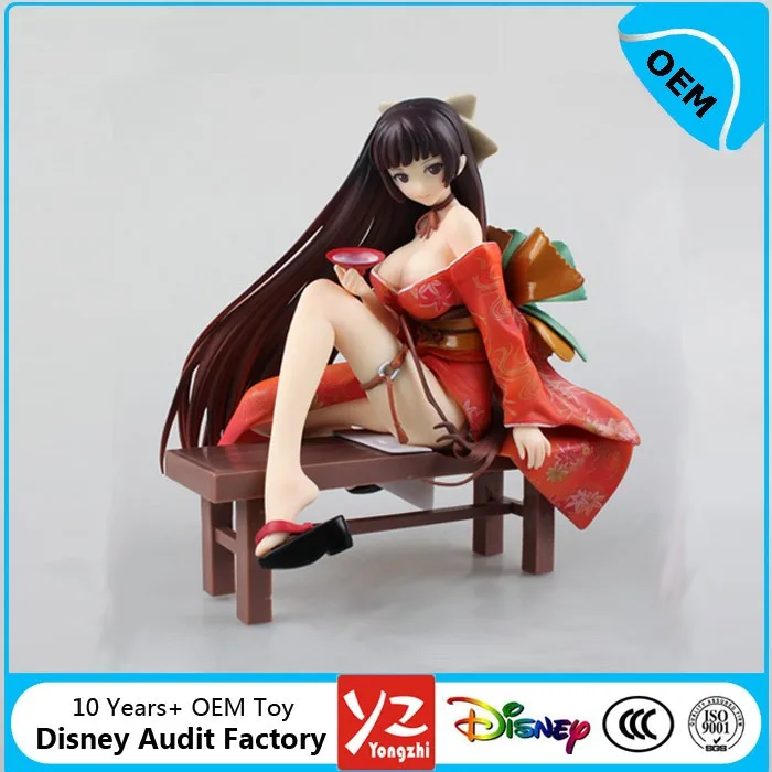 NEW Native Tony Geisha sakuran Invitation kimono Nakahara Tomoe PVC Figure box