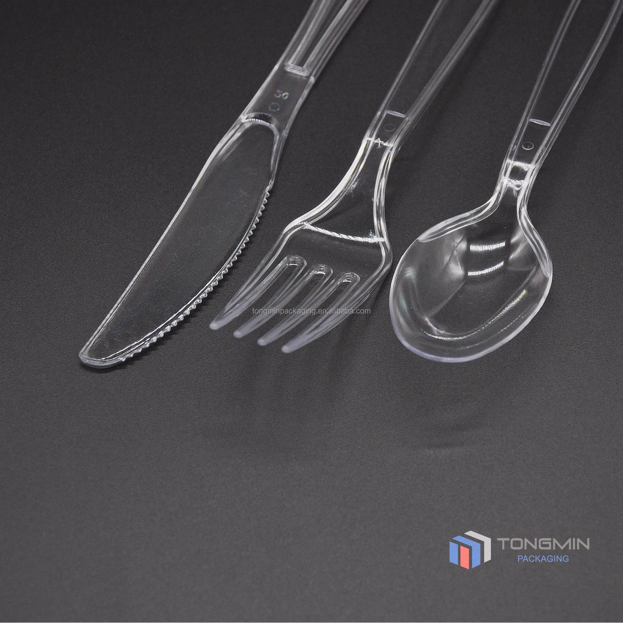 Crystal Translucent Heavy Duty Plastic Cutlery Manufacturer Buy