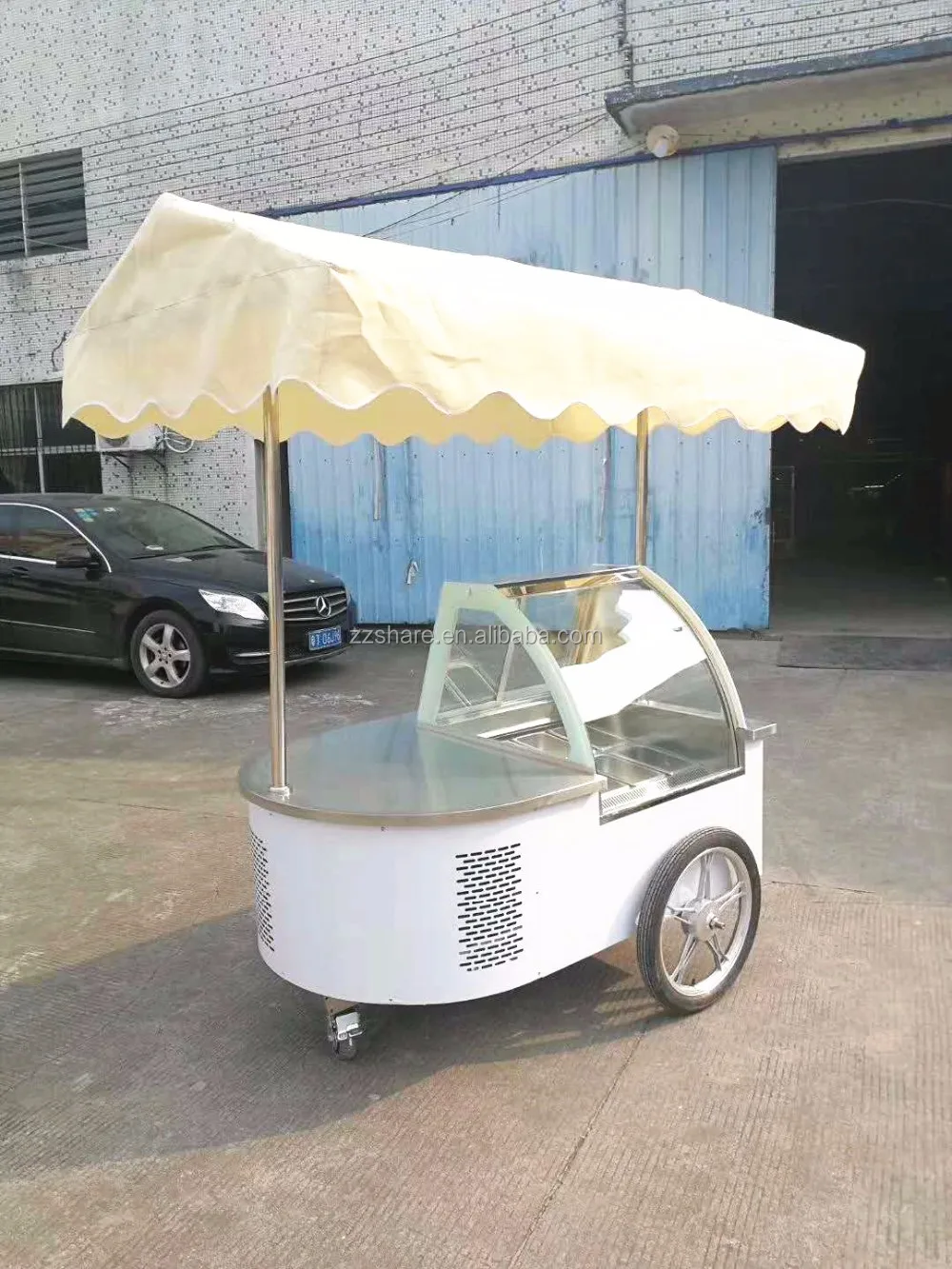 Popsicle Ice Cream Push Cart Freezer Ice Cream Cart For Sale Buy Ice