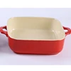 Factory Supplier SANBO STOCK cheap bulk wholesale multi designs baking pans ceramic bakeware