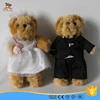 nice design couple bear stuffed toy with formal dress