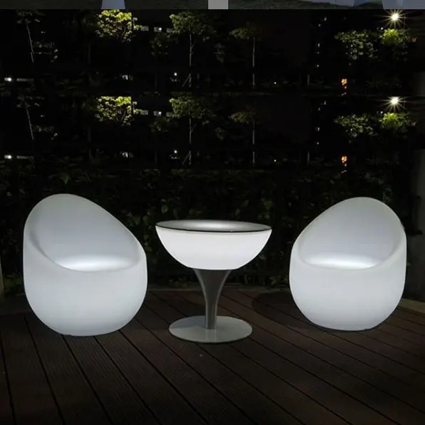 Manufacturer Led outdoor Furniture Led Table