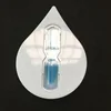 Water Drop Shaped Shower Sand Timer Hourglassses Plastic Sand Timer