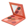 New Fashion 9 Color Custom Vegan Makeup Diamond Shining Long Lasting Liquid Eyeshadow Palette