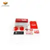 hot summer red and silver set of sunglasses paper drawer box packaging