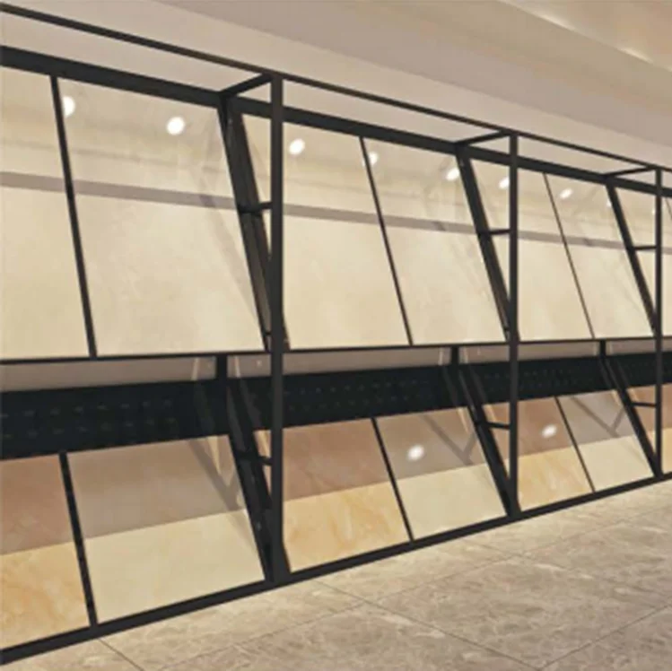 Ceramic Tile Showroom Display Stands Floor Tiles Porcelain Slab Display