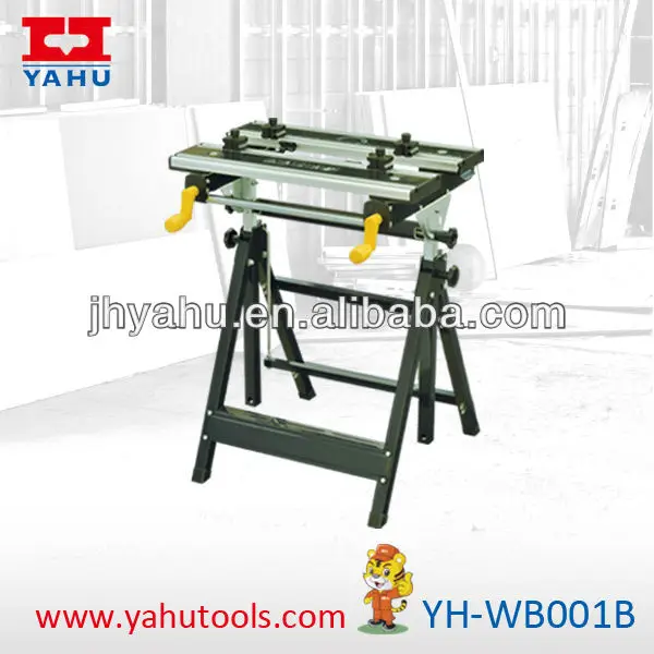 Tilt And Rise Adjustable Workbench Legs Kit For Wood Working With