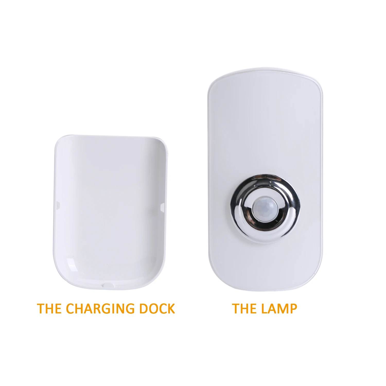 LED Night Light Flashlight Motion Sensor, Rechargeable Emergency Light, Energy Saving Auto Sensing Portable Wall Mount Light