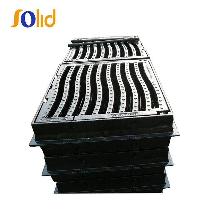 OEM En124 B125 C250 D400 Ductile Iron Rain Drainage Gully Channel Grating