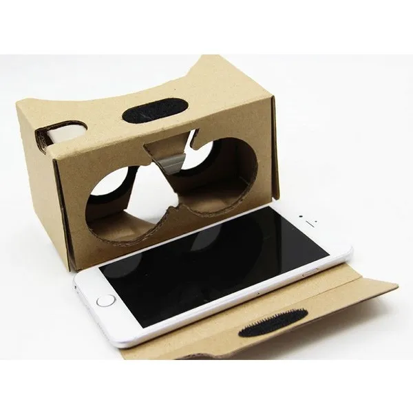Mouchao Ulter Clear DIY Cardboard 3D VR Virtual Reality Glasses for Smartphone 