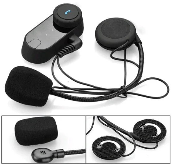 800M Bluetooth headset interphone  2 riders Motorcycle helmet intercom (6)