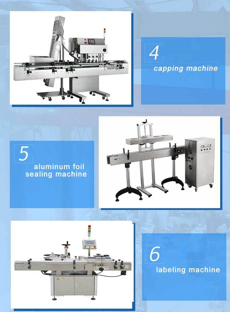capsule tablet filling line