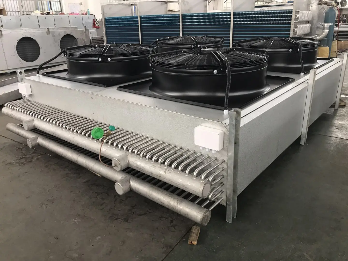 Vtype Evaporative Cooling System Air Cooler Dry Cooler For Industry
