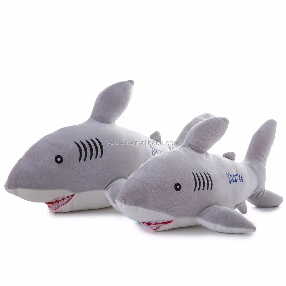 stuffed shark pillow