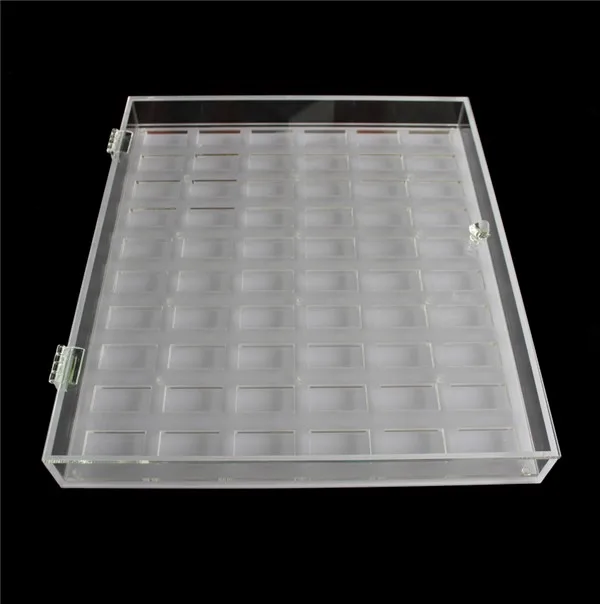 Clear Acrylic Contact Lens Display Stand Contact Lens Bottles Organizer