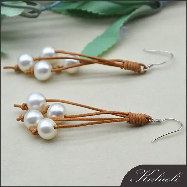 Latest Design Of Pearl Earrings Unique Handmade Leather Latest Design Of Pearl Earrings Unique Handmade Leather Earring Jhumka Fashionable