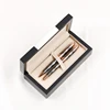 Stainless Metallic Roller ball Fine Point Pen with Luxury Gift Box Pen Set for Signature Executive Business School Office