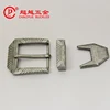 Fashion 30mm string belt buckle set pin buckle with keeper and tip