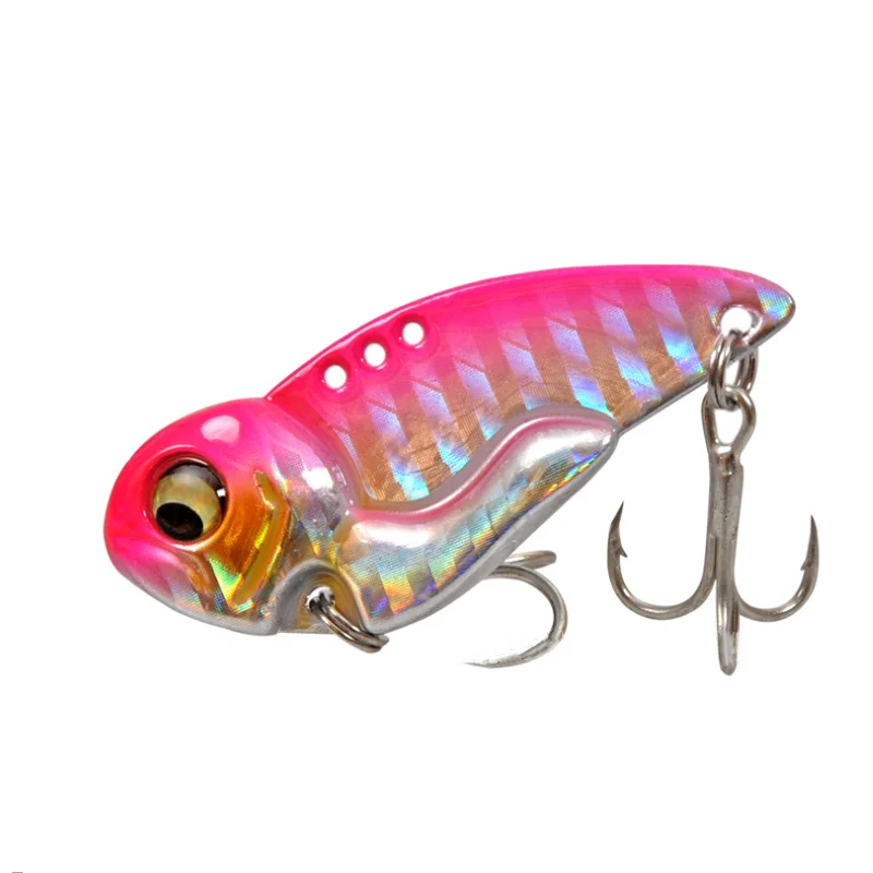 Details about   58792 Angler's Republic Harpe Vib 0.7g Trout Vibration #609 Pink Red Glow