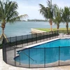 Fentech Free Maintenance inground black aluminum pool fence panel