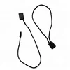 Clothing hang tag string lock seal string