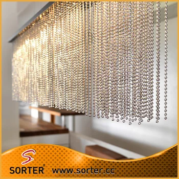 Interior Parion Hanging Bead Room Divider For Hall And Restaurant Interior Parion Hanging Bead Room Divider For Hall And Restaurant