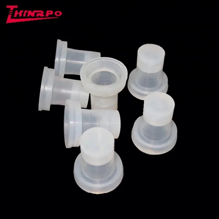 Custom Silicone Rubber Hole Plug Automotive Silicone Seal Plug Clear