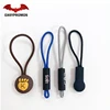 Online Shopping Used Clothes Rubber PVC /Silicone Zipper Puller