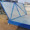 round hole blue climbing frame mesh