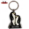 Factory Custom South Pole Plush Penguin Shape Animal Keychain